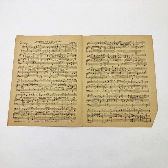 Set of 7 Music Sheets Let Me Go - Dancing With Tears - Laughing Plus 4 more - Picture 4 of 9